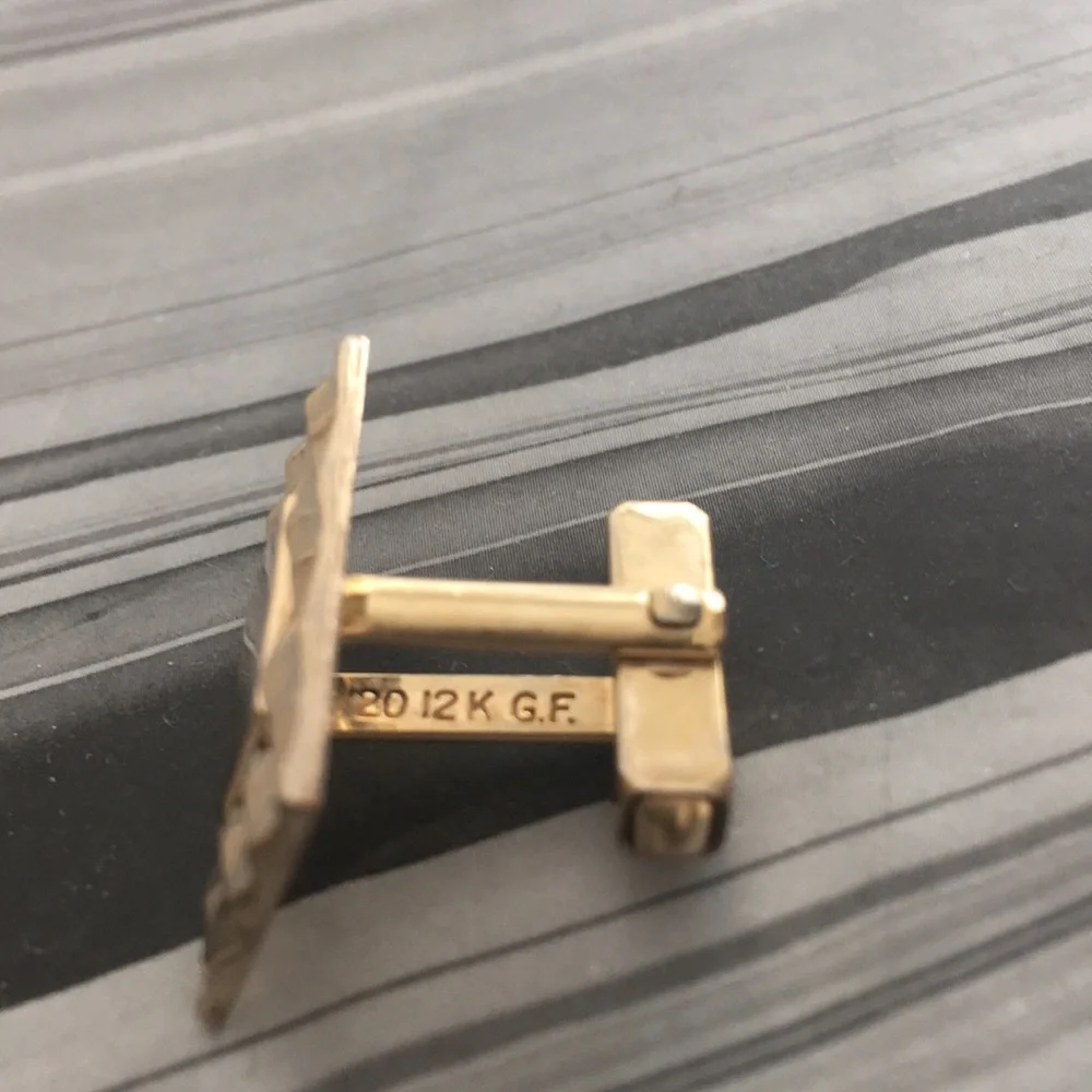 Vintage Anson 12 kt GF cufflinks cuff links